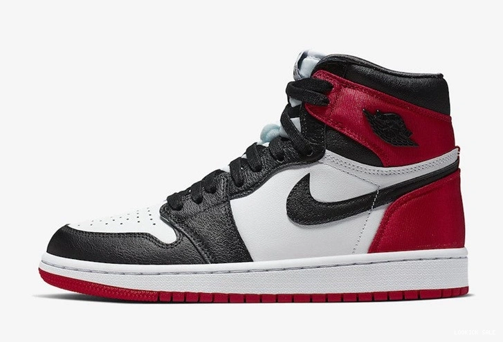 Toe  Black CD0461-016 Jordan Retro Satin 1 High 0512